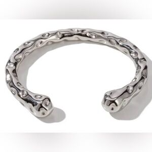 Stainless steel open Cuff Bracelet